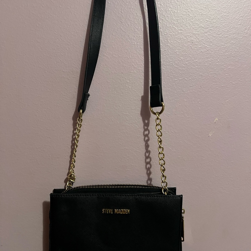 Steve Madden Black Crossbody Bag